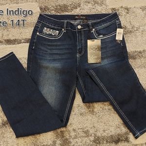 Woman jeans blue size 14T by Indigo